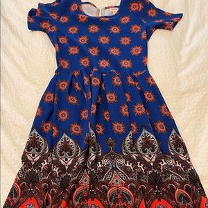 Lularoe Amelia fit size small dress.